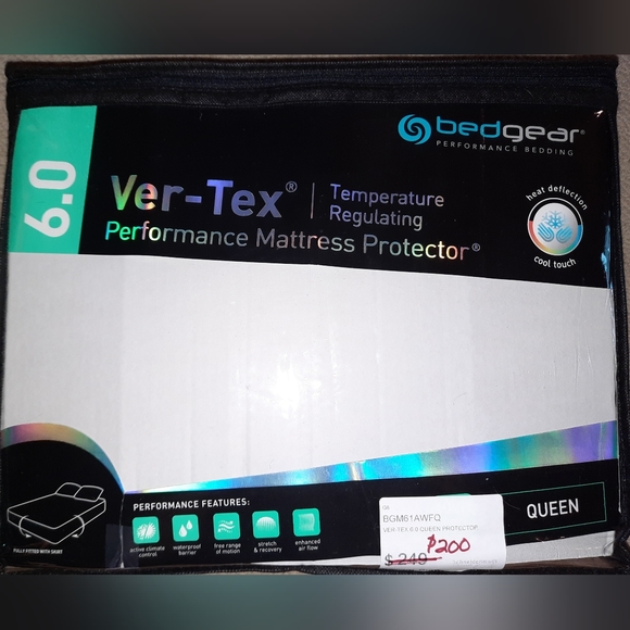 vertex Bedding Queen Suzed Vertex Cooling Mattress Pad Cover Poshmark